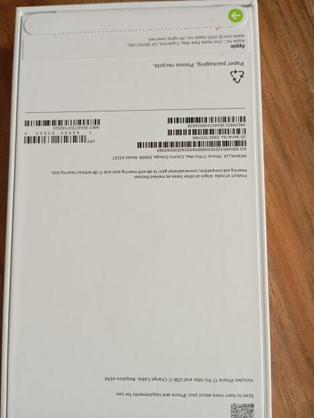 NEW iPhone 17 Pro Max 256GB - 2