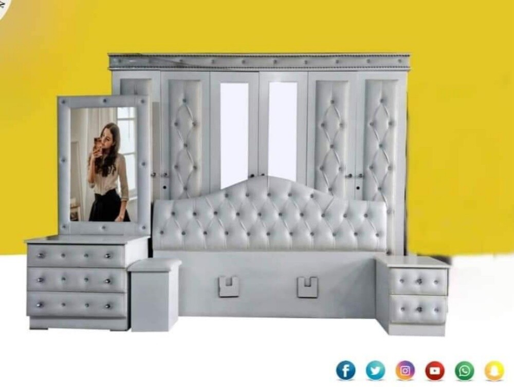 سرير، مرتبة، خزانة - 26
