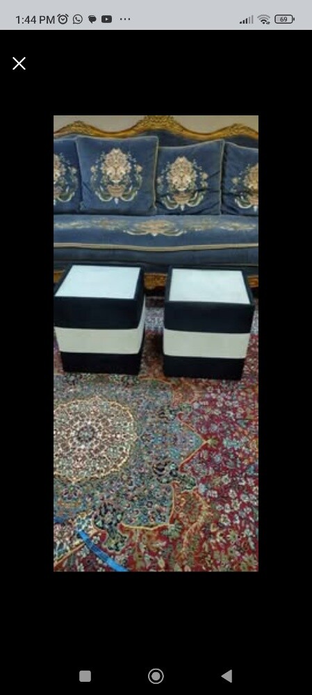 two pieces of coffee table top glas - 2