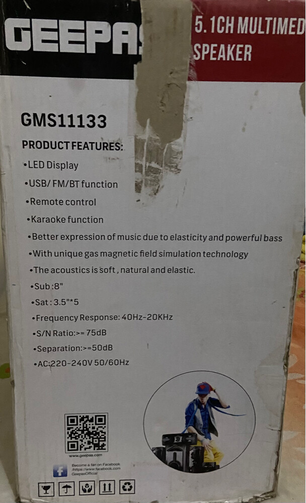 Geepas Speaker for sale  - 4