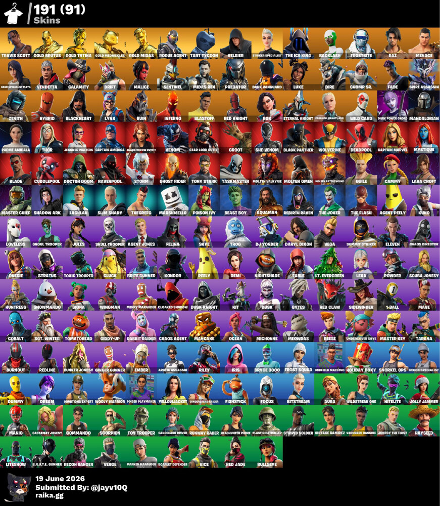 Fortnite rare account - 1