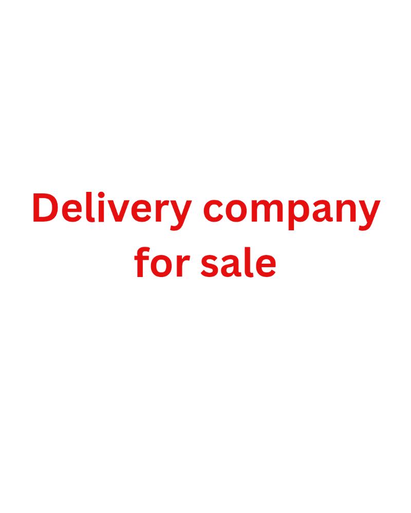 delivery company for sale - 1