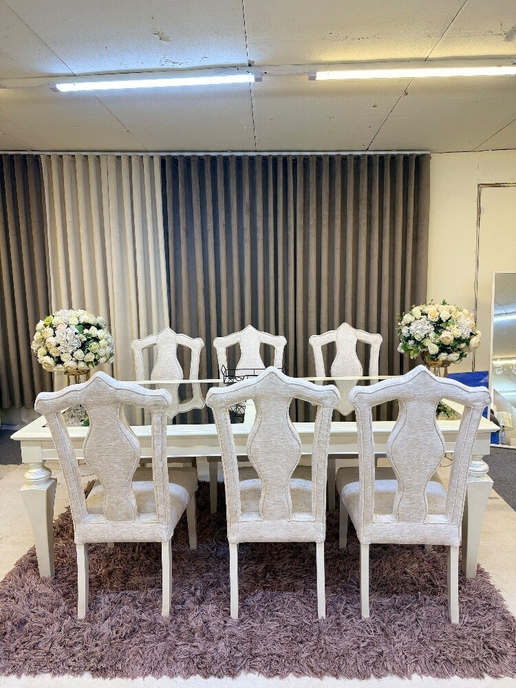 Luxurious 6 chair dining table sale - 10