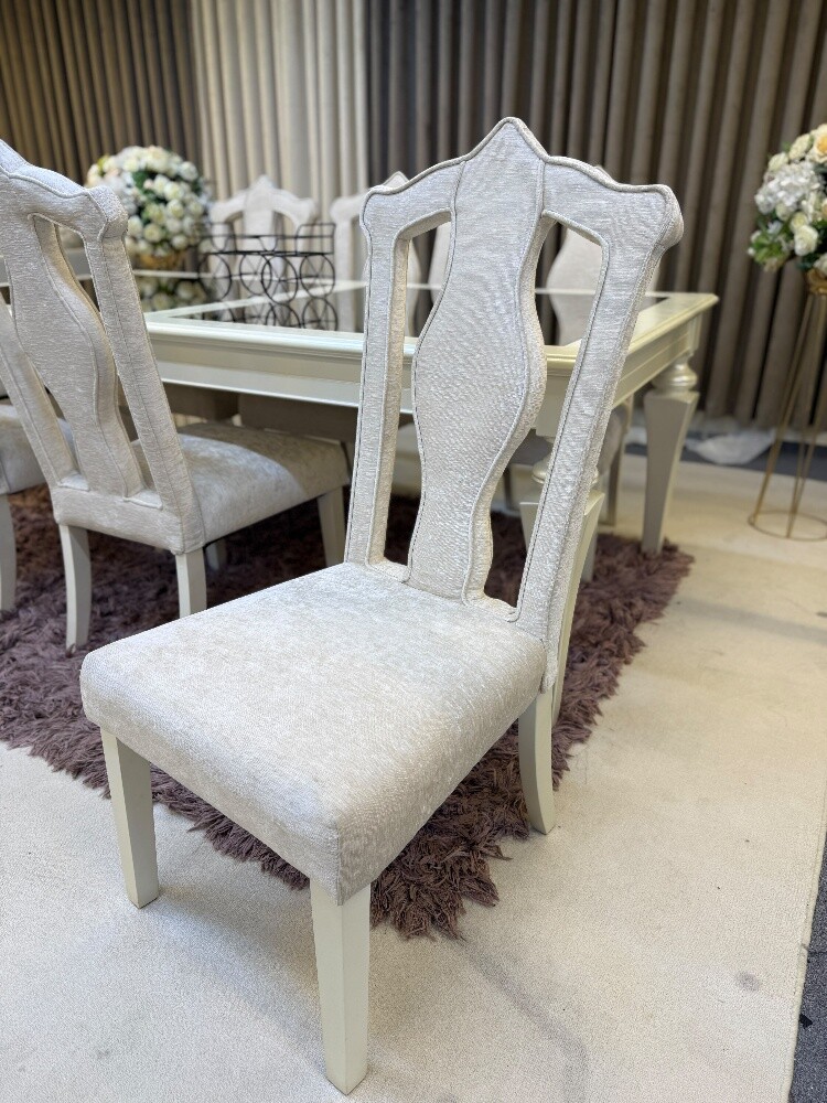 Luxurious 6 chair dining table sale - 8