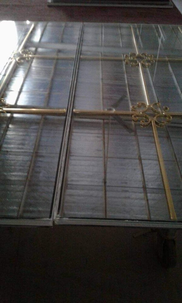 Glass and aluminum foreman, glass a - 14