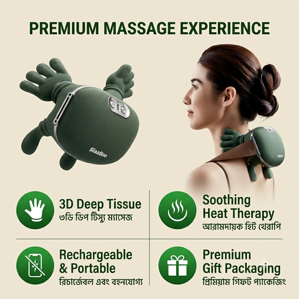 Deep Tissue Neck & Body Massager! - 2