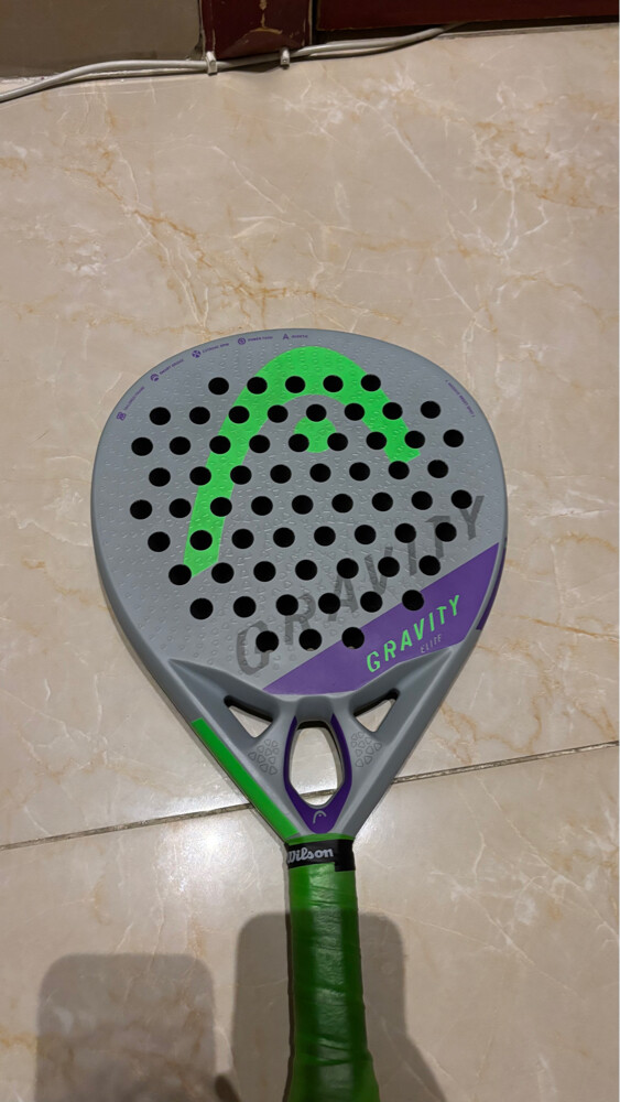 two new barley used paddle racket - 2