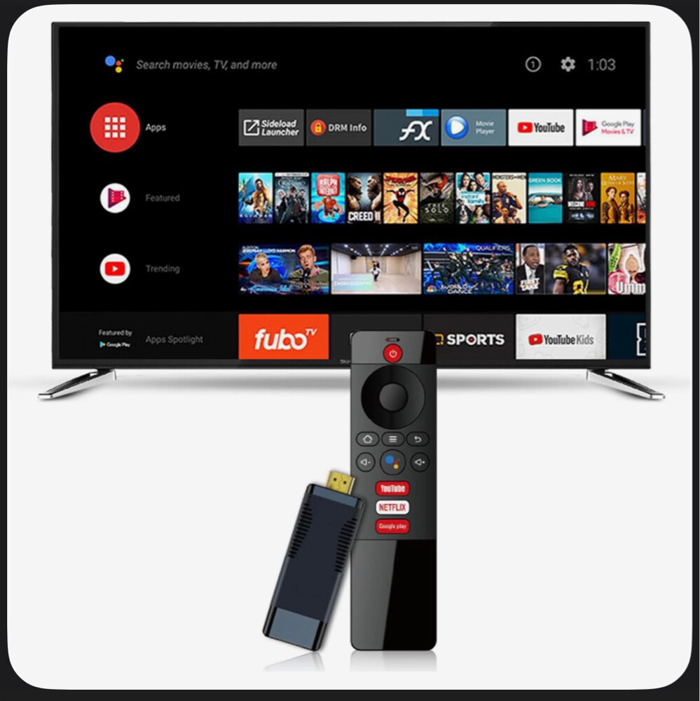 4K Android TV Smart Streaming  - 1