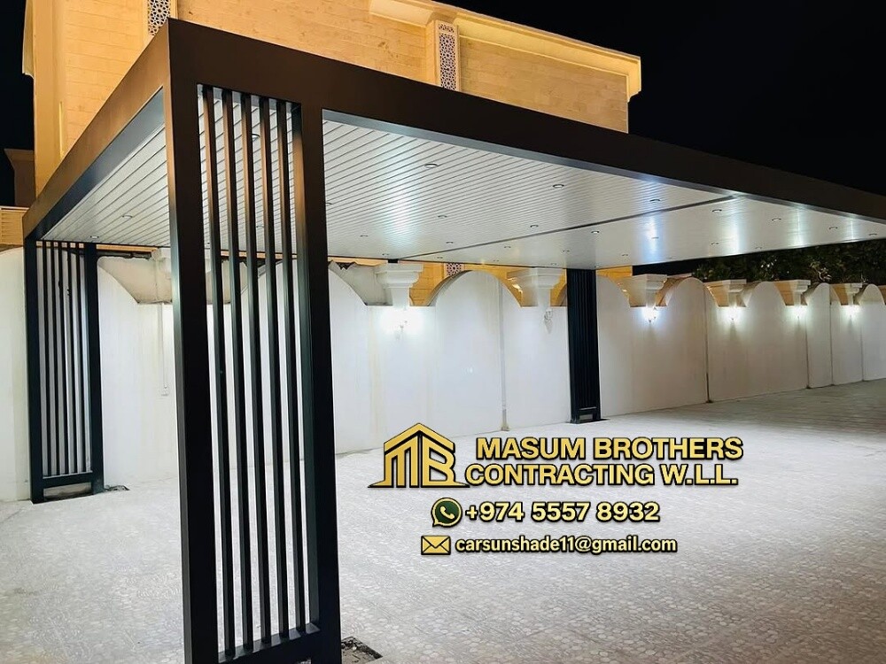 مظلات مواقف سيارات برجولات حديثة - 12