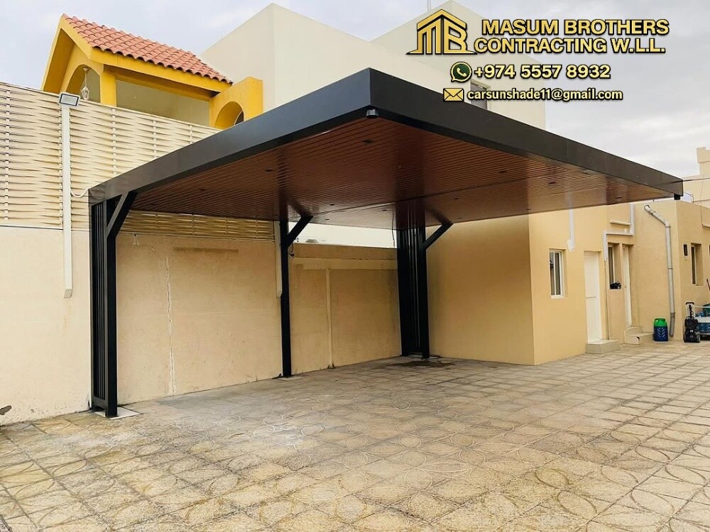 مظلات مواقف سيارات مع سبوت لايت - 6