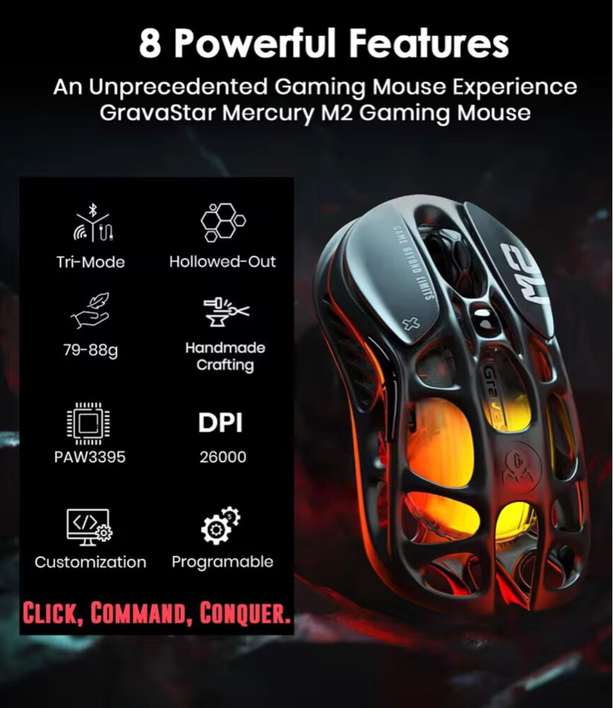 Gravastar mercury mouse M2 - 3