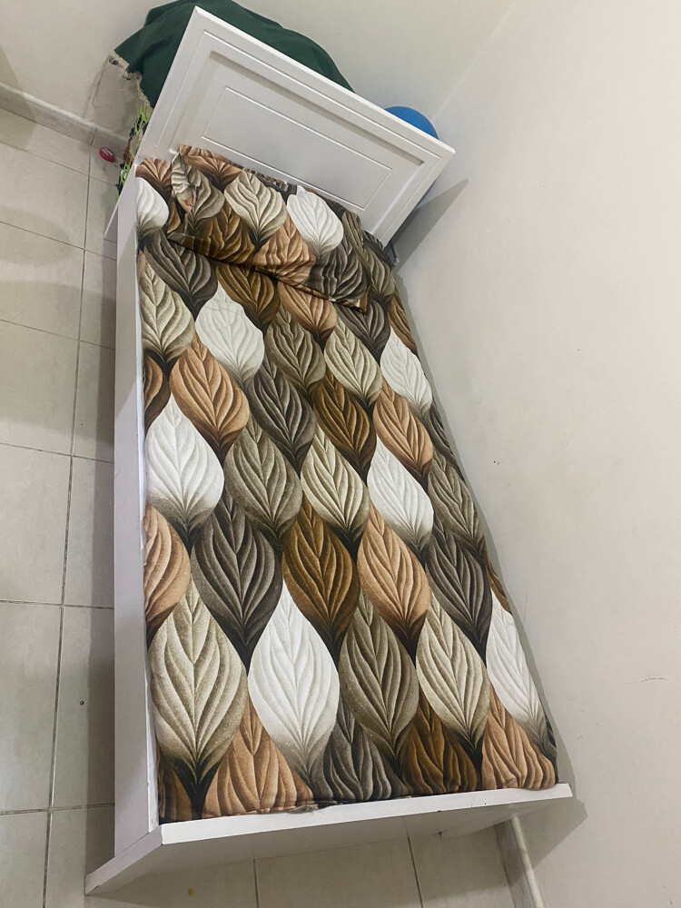 single bed with mattress - 3