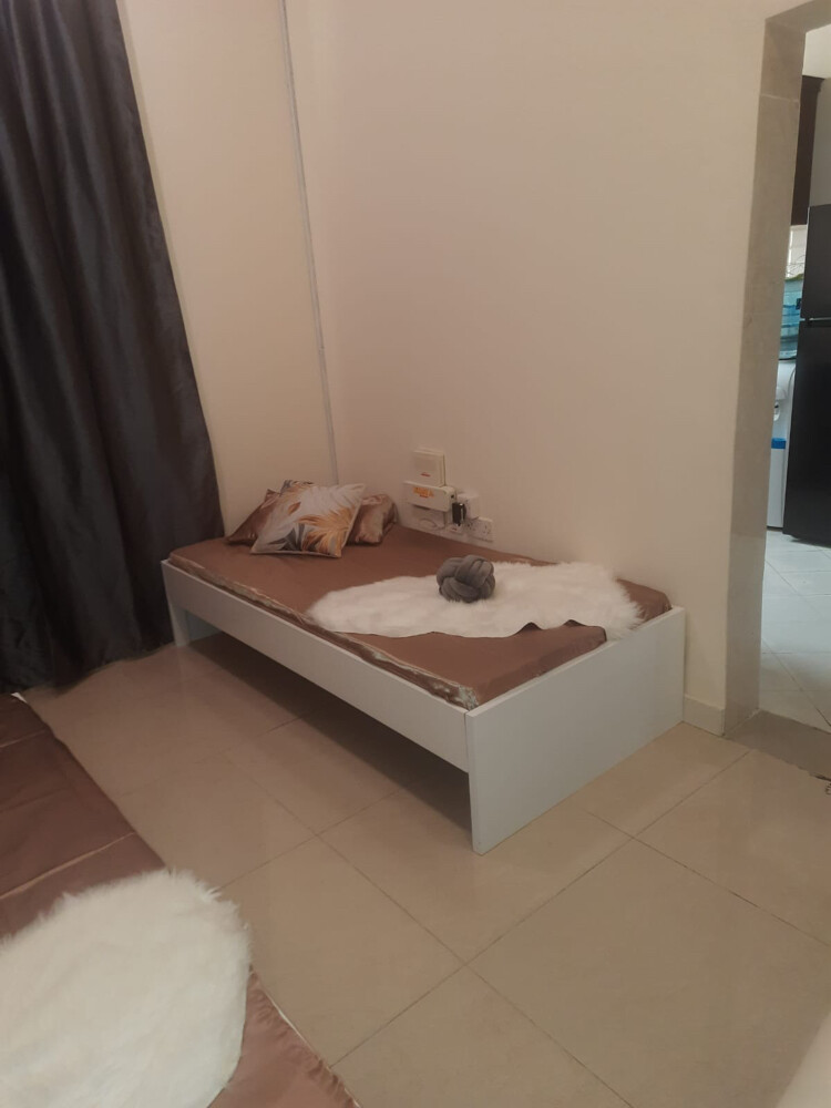 single bed with mattress - 2
