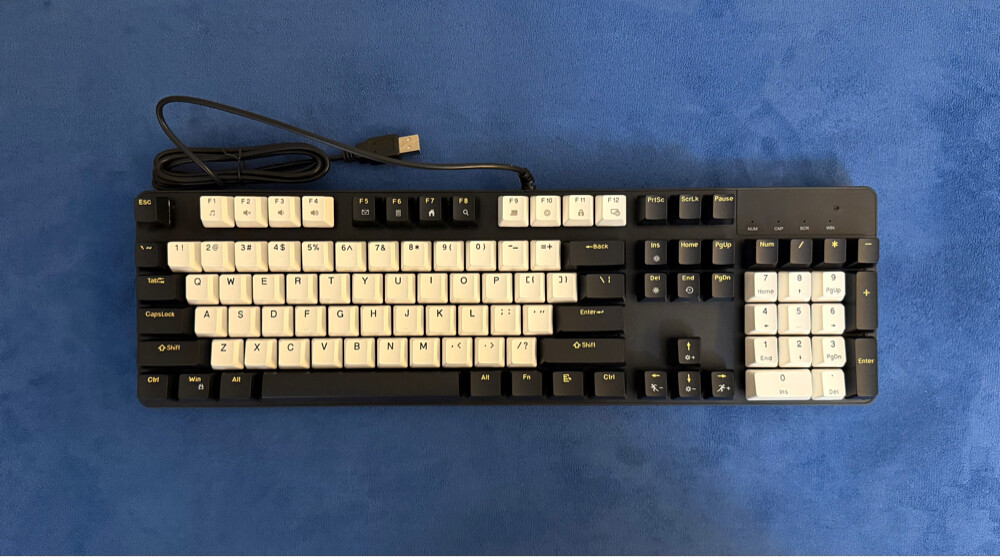 Two-Tone RGB Gaming Keyboard - 1