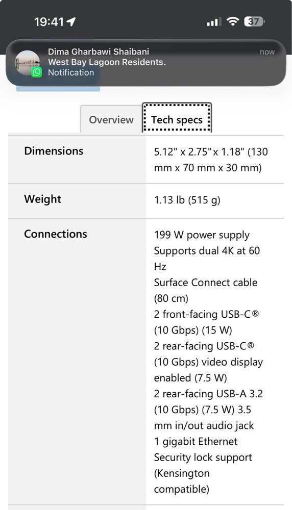 Microsoft Surface Dock 2 - 2
