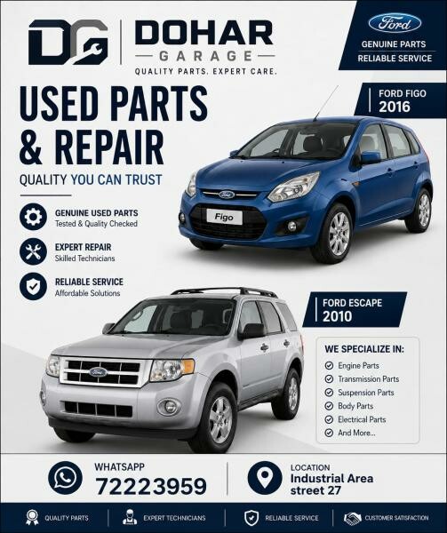 Ford Figo2016,Escape2010 Parts - 1