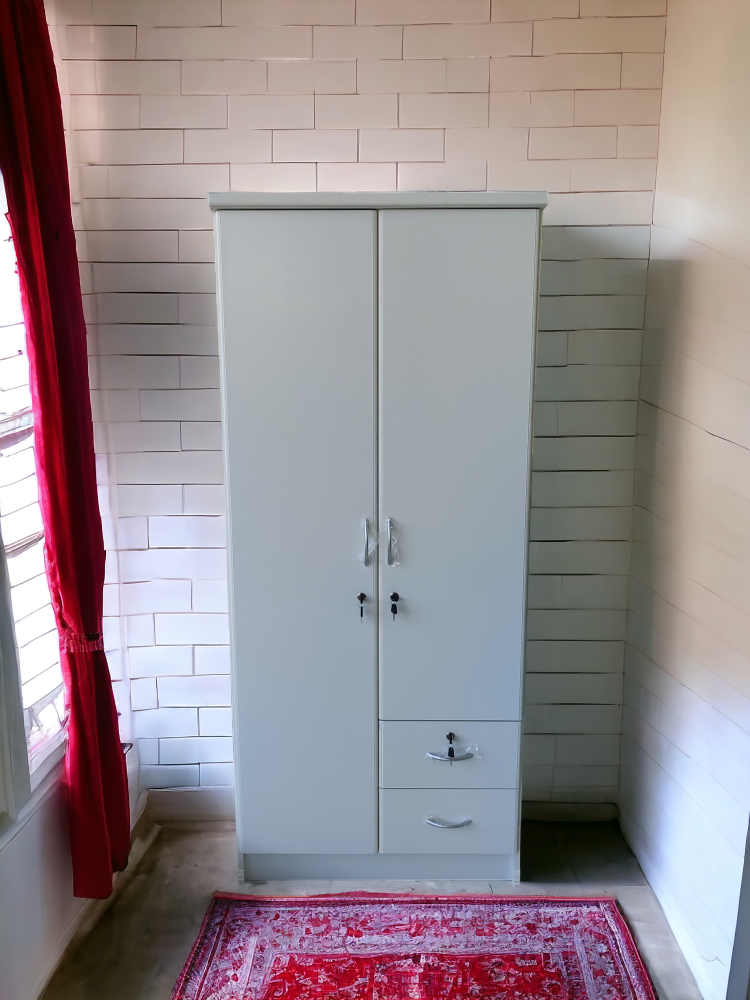 New steel Bed & wooden bed, Cabinet - 20