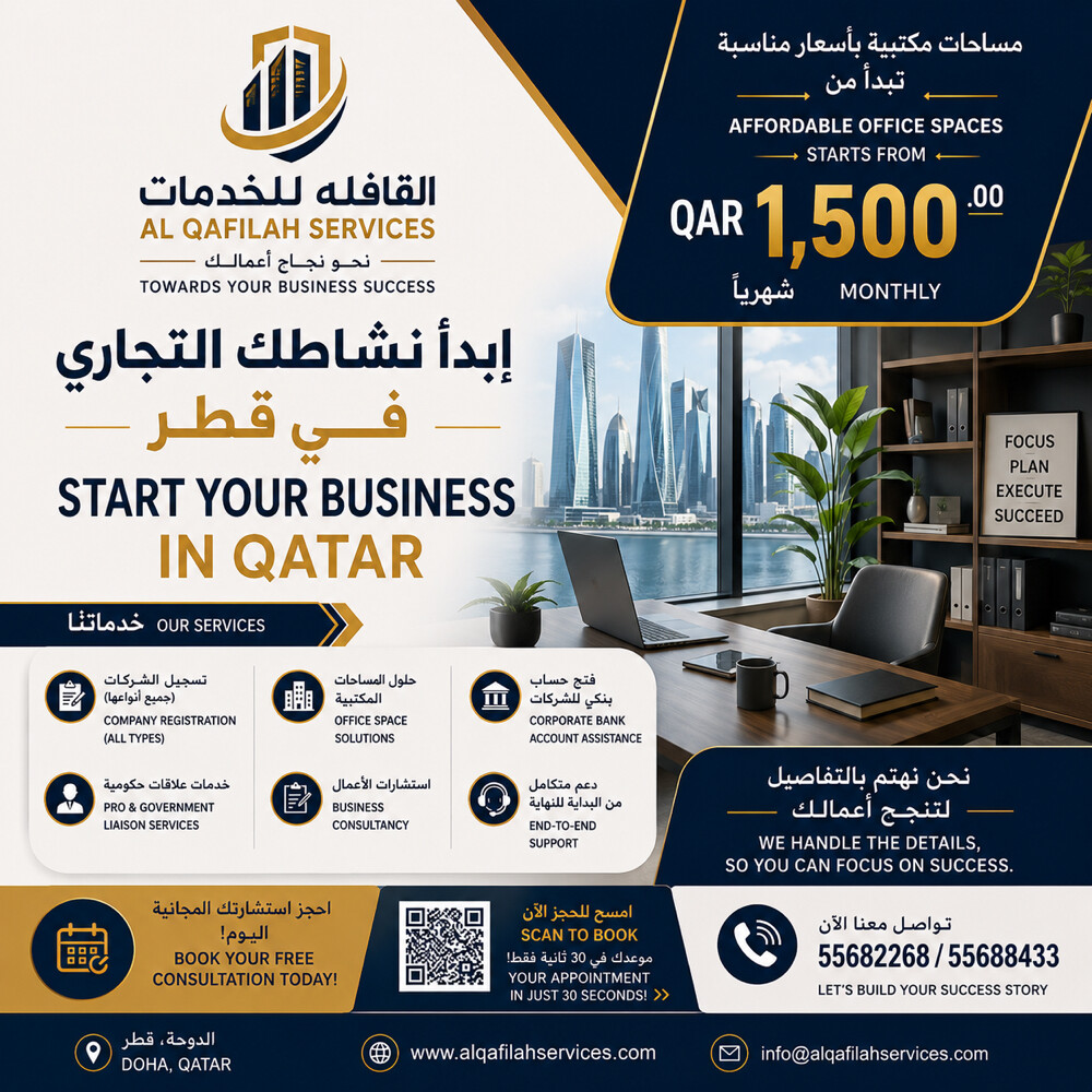 تاسيس الشركات - مكاتب للإيجار  - 1