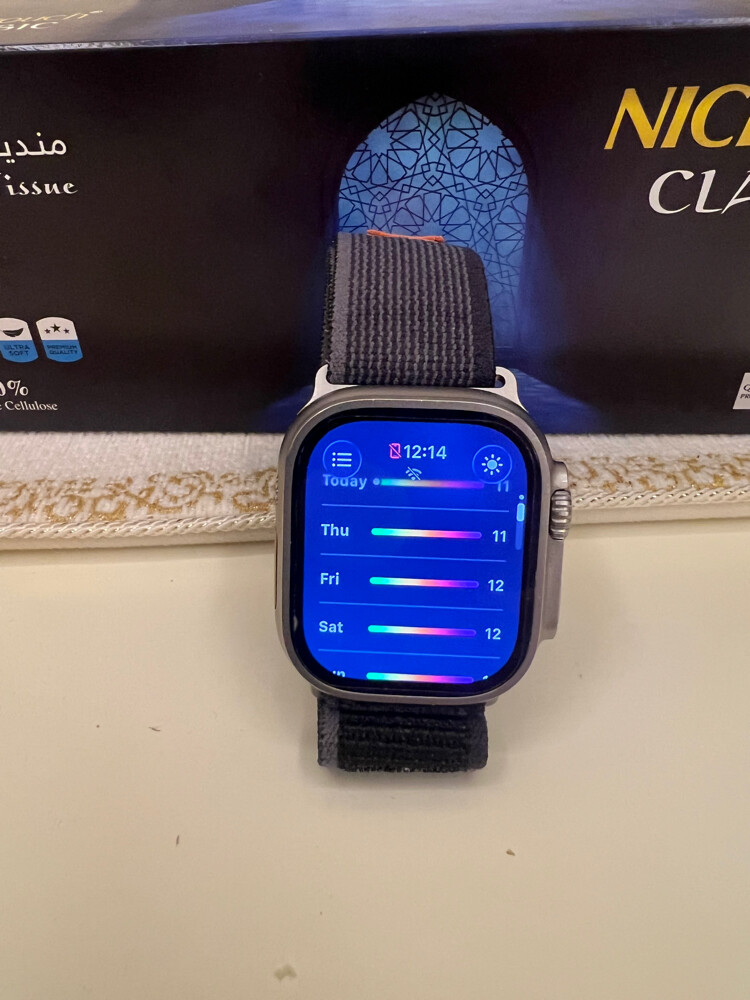 ساعة ابل الترا نظيفة بطارية 96  - 4