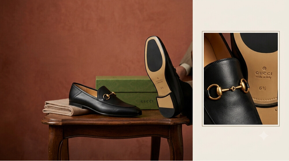 Gucci mens horsebit loafers  - 1