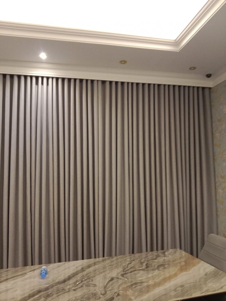 custom wave curtain for Living room - 3