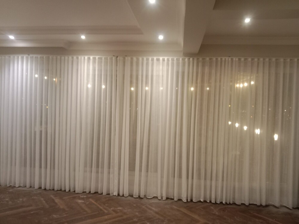 custom wave curtain for Living room - 1