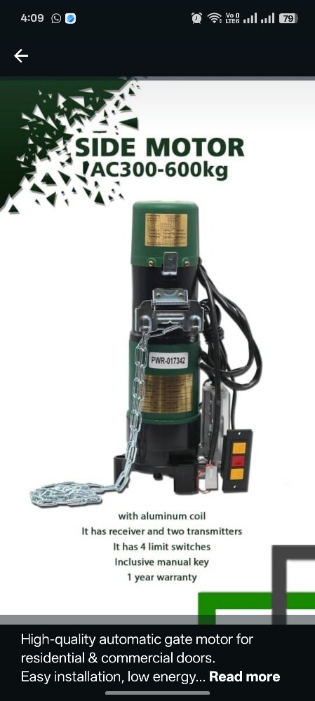 Automatic Roll-up Shutter and Gate - 2