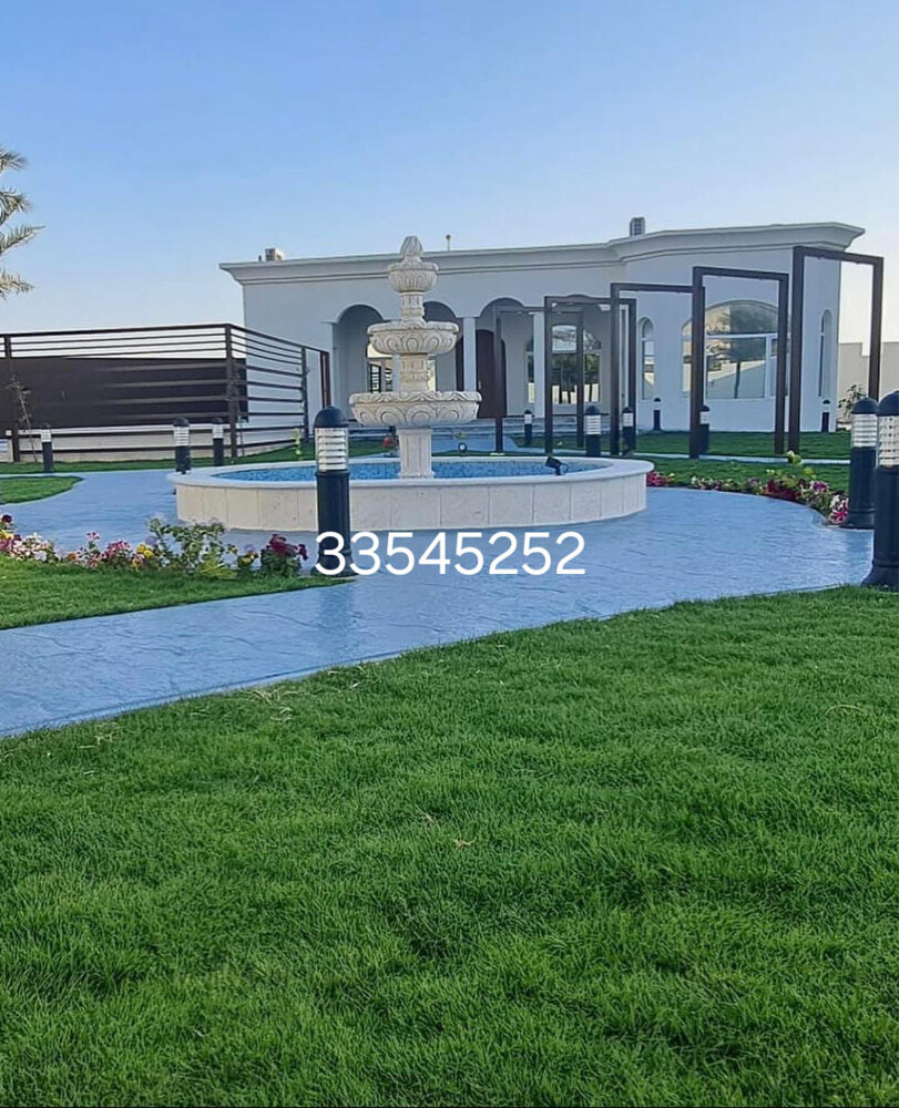 تنسيق حدائق وعشب طبيعي - 25