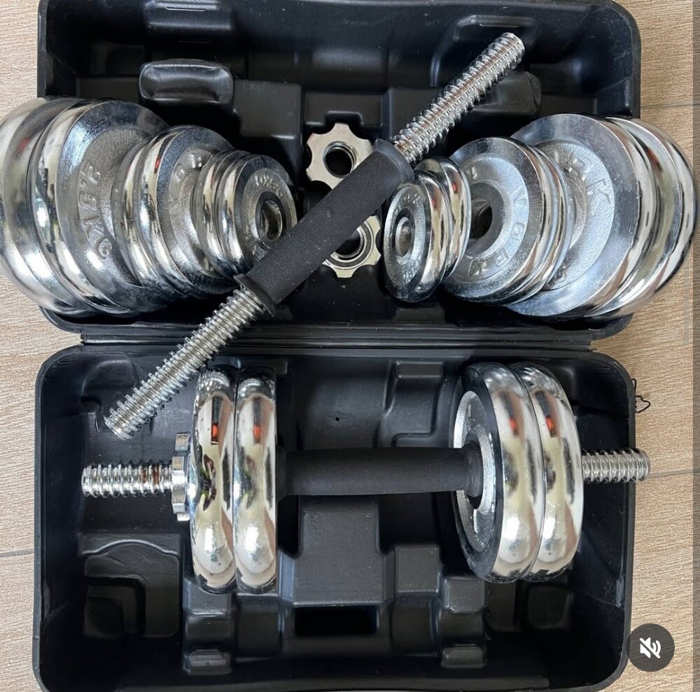 chrome dumbbell box - 3
