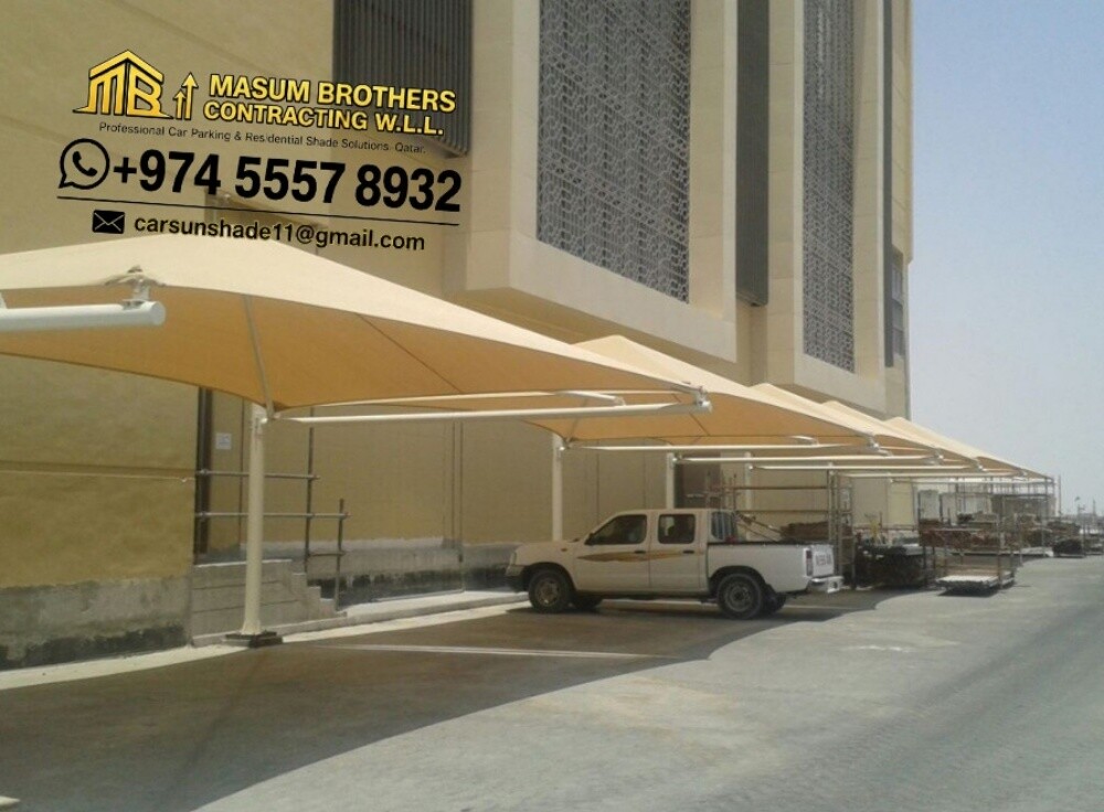 Fabric Car Parking Shade - 2