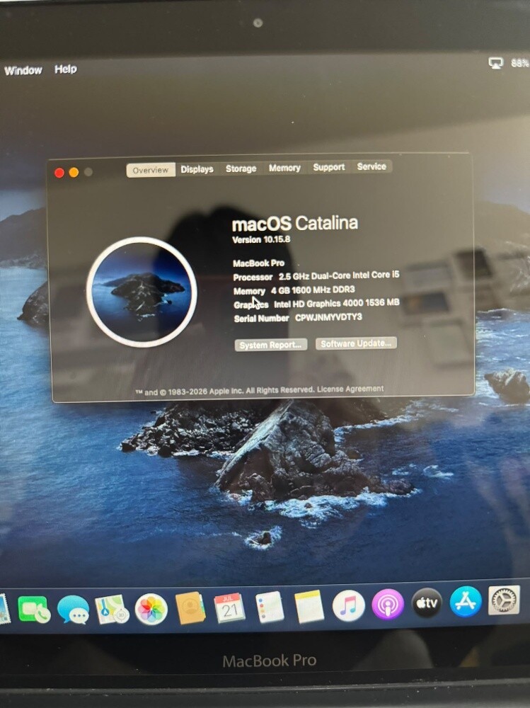 Mac Book Pro- Price negotiable - 8