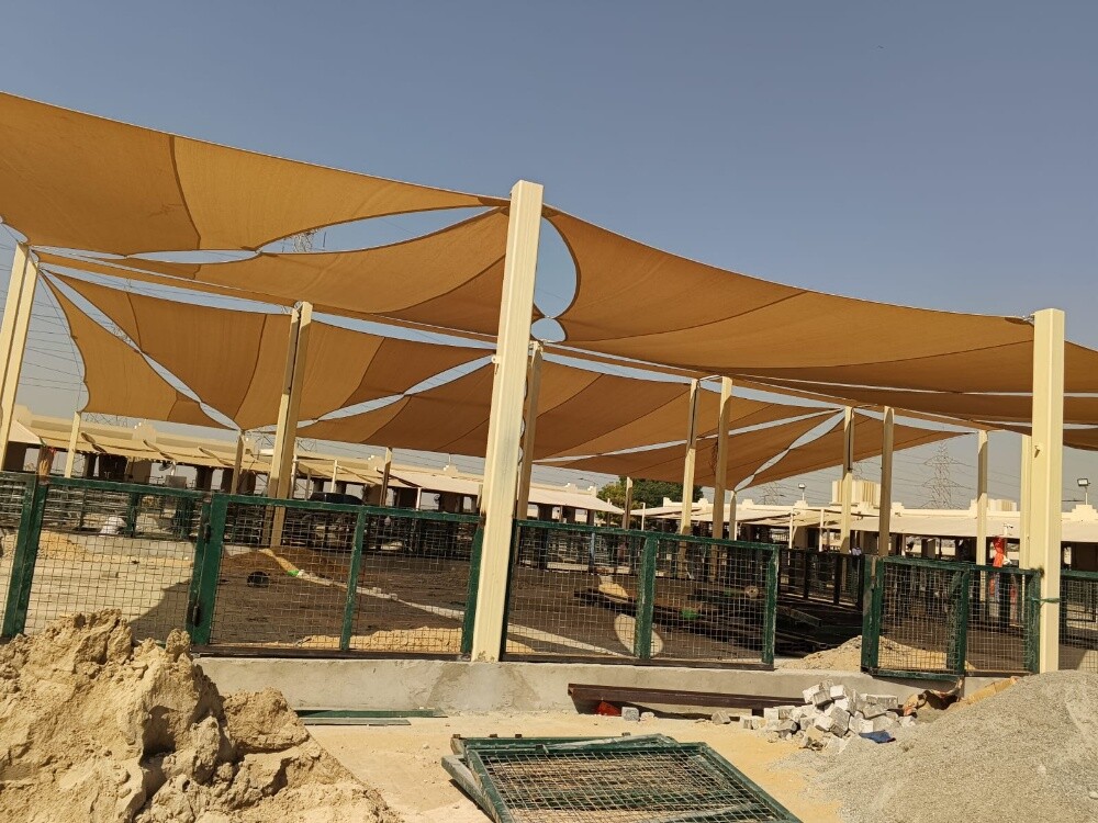Old Model Car Parking Shade - 10