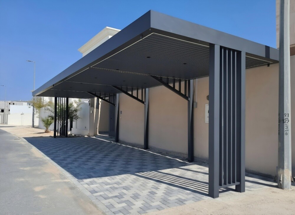 Old Model Car Parking Shade - 5
