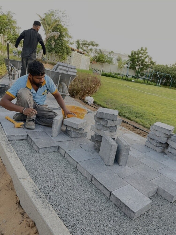 Interlock & Tiles Installation - 4