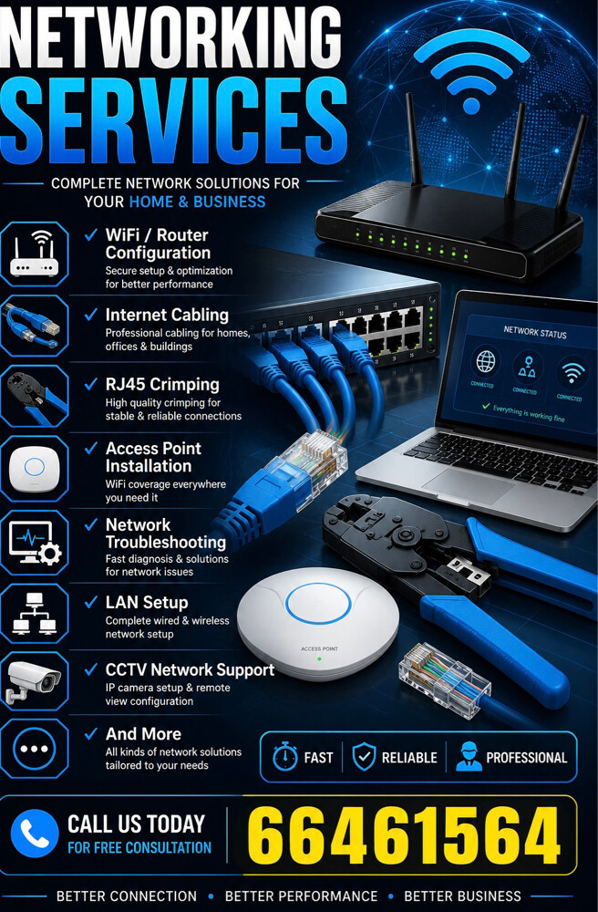 Wi-Fi Cabling| WiFi Solution|CCTV - 1