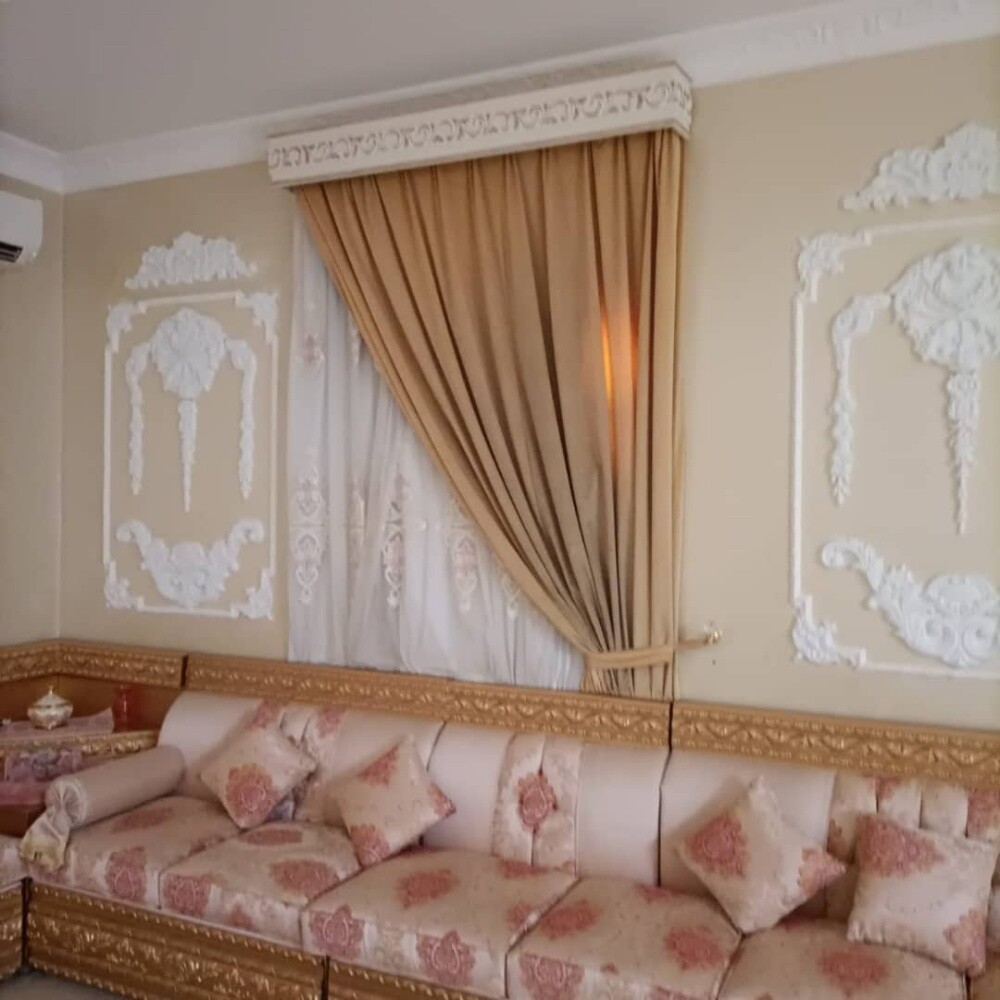 سجاد ستائر  ورق جدران أريكة المجل - 18
