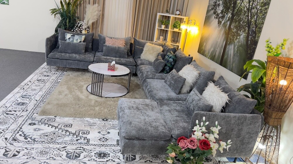 Ikea brand luxurious U shape sofa - 7
