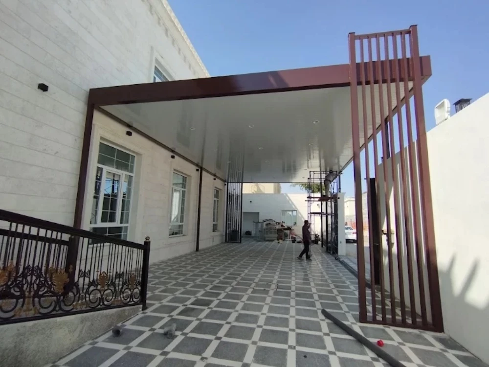 Modern Pergola American Parking - 8