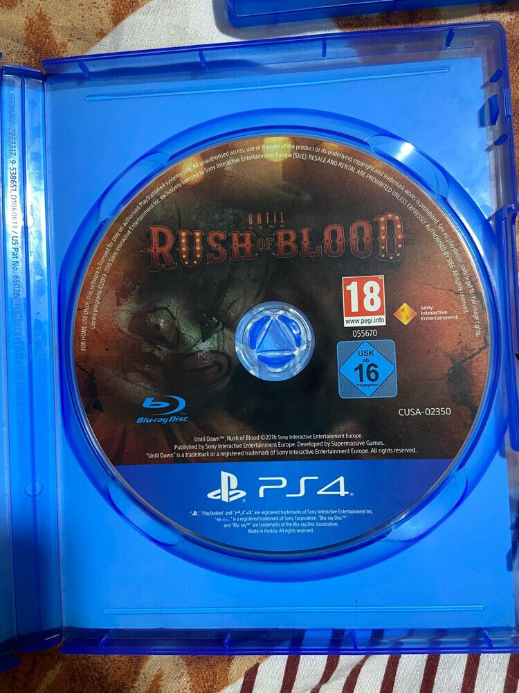 Rush of blood - 2