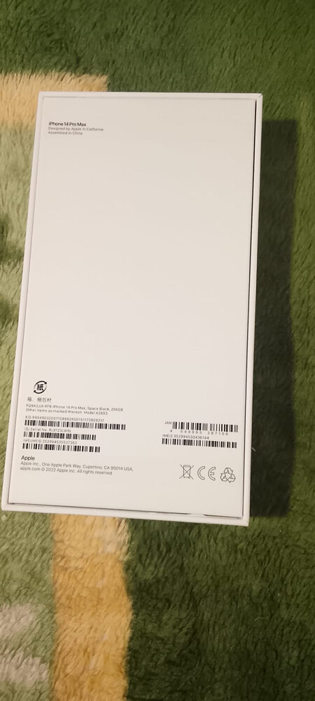 iPhone 14 Pro max 256gb  - 22