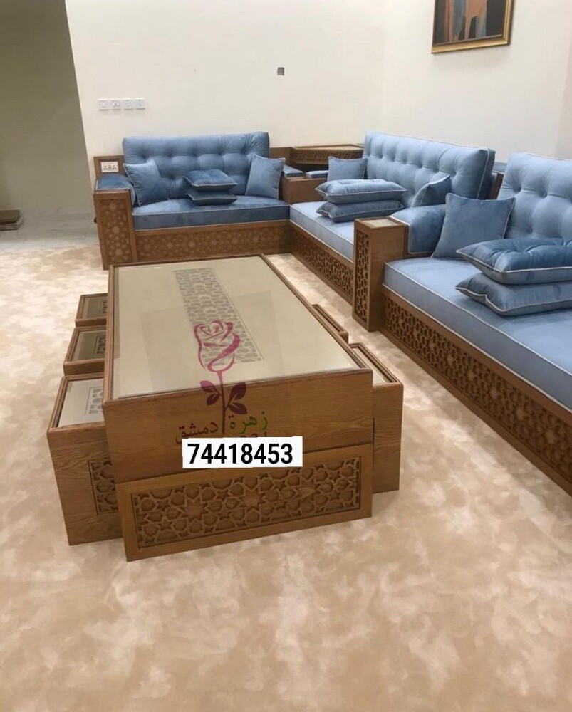 سجاد ستائر  ورق جدران أريكة المجل - 5