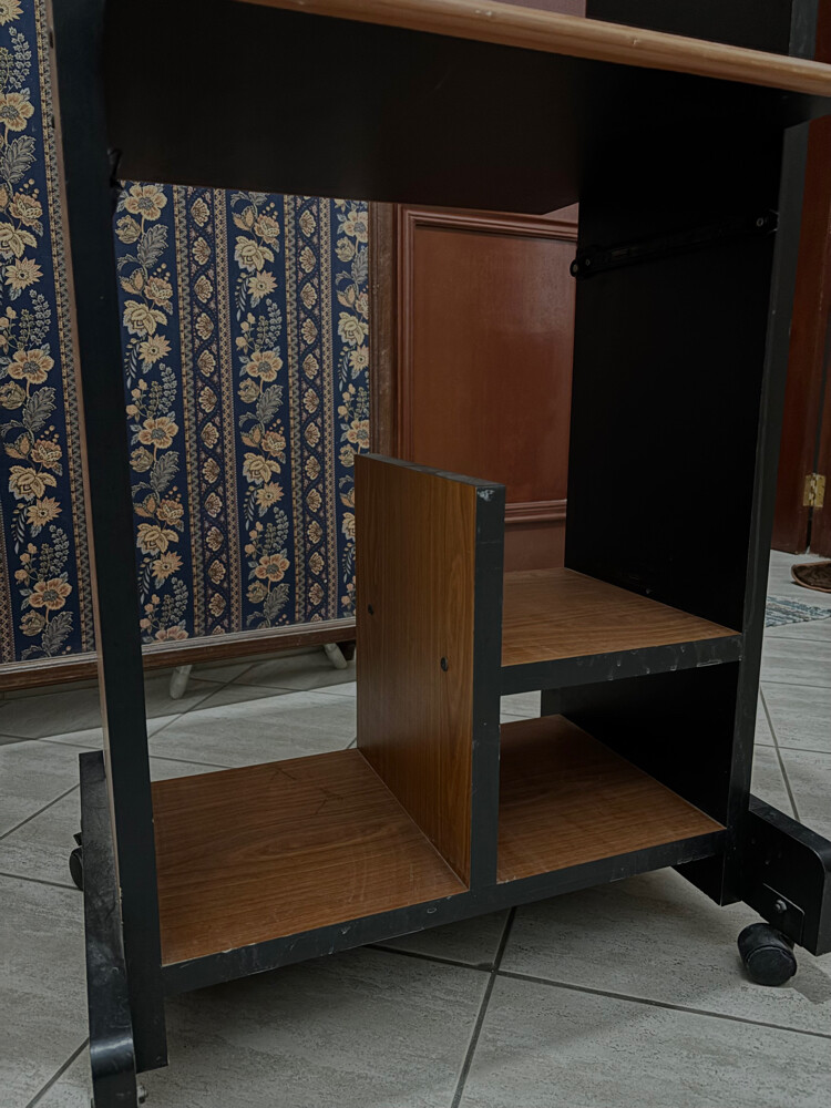 Brown computer table - 2