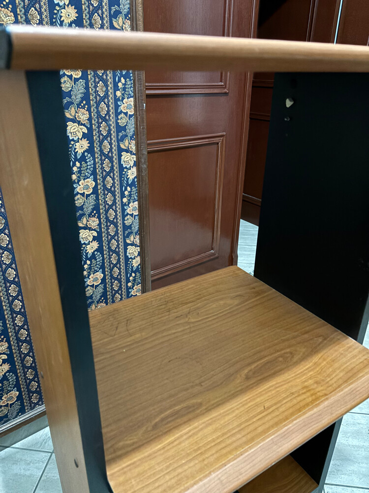 Brown computer table - 3