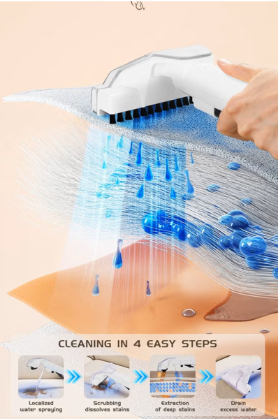Portable Carpet & Spot Cleaner - 3