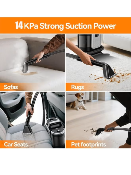 Portable Carpet & Spot Cleaner - 3
