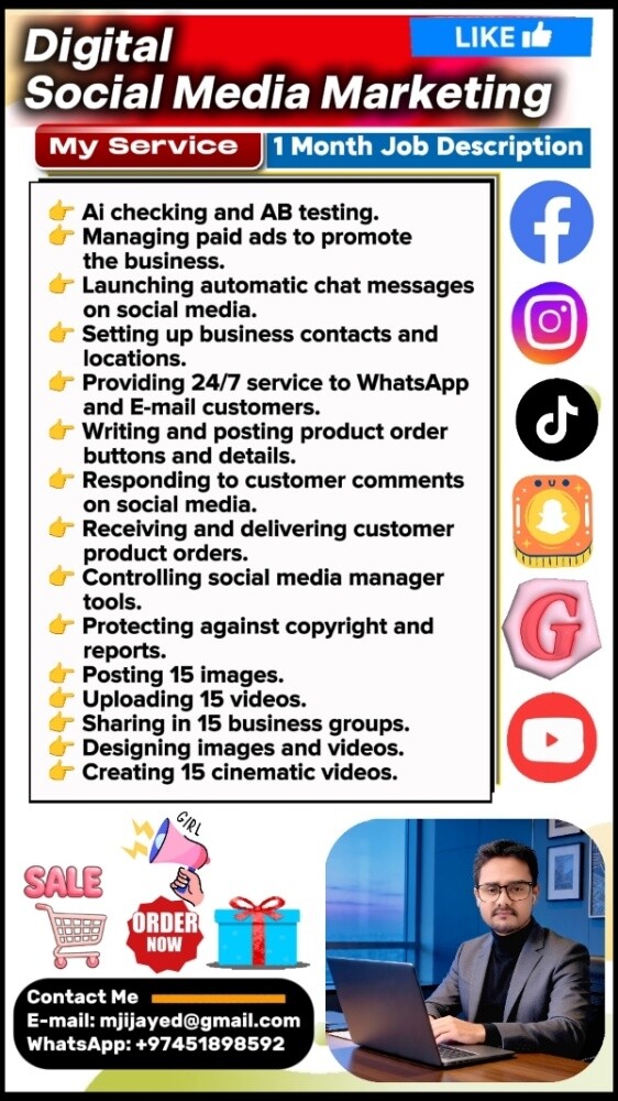 Social Media Marketing 1 Month Work - 3
