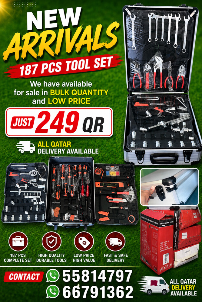 tools set 187 pcs - 1