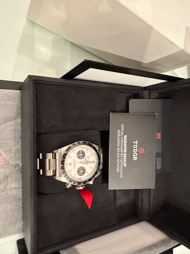 Tudor Black Bay Chrono - White dial - 2