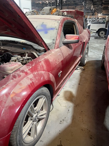 ford mostang scrap - 1