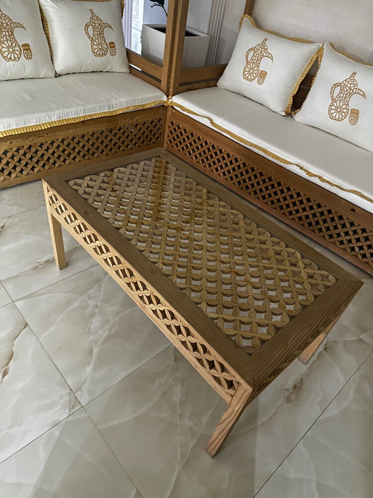 wood sofa - 4